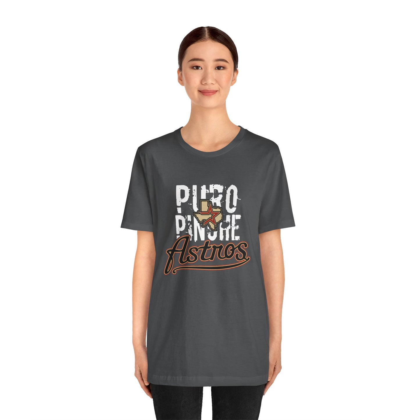 Puro Pinche Astros Unisex Jersey Short Sleeve Tee