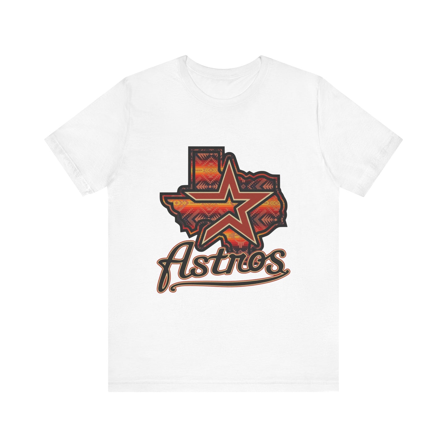 Astros - Texas - Star - Unisex Jersey Short Sleeve Tee