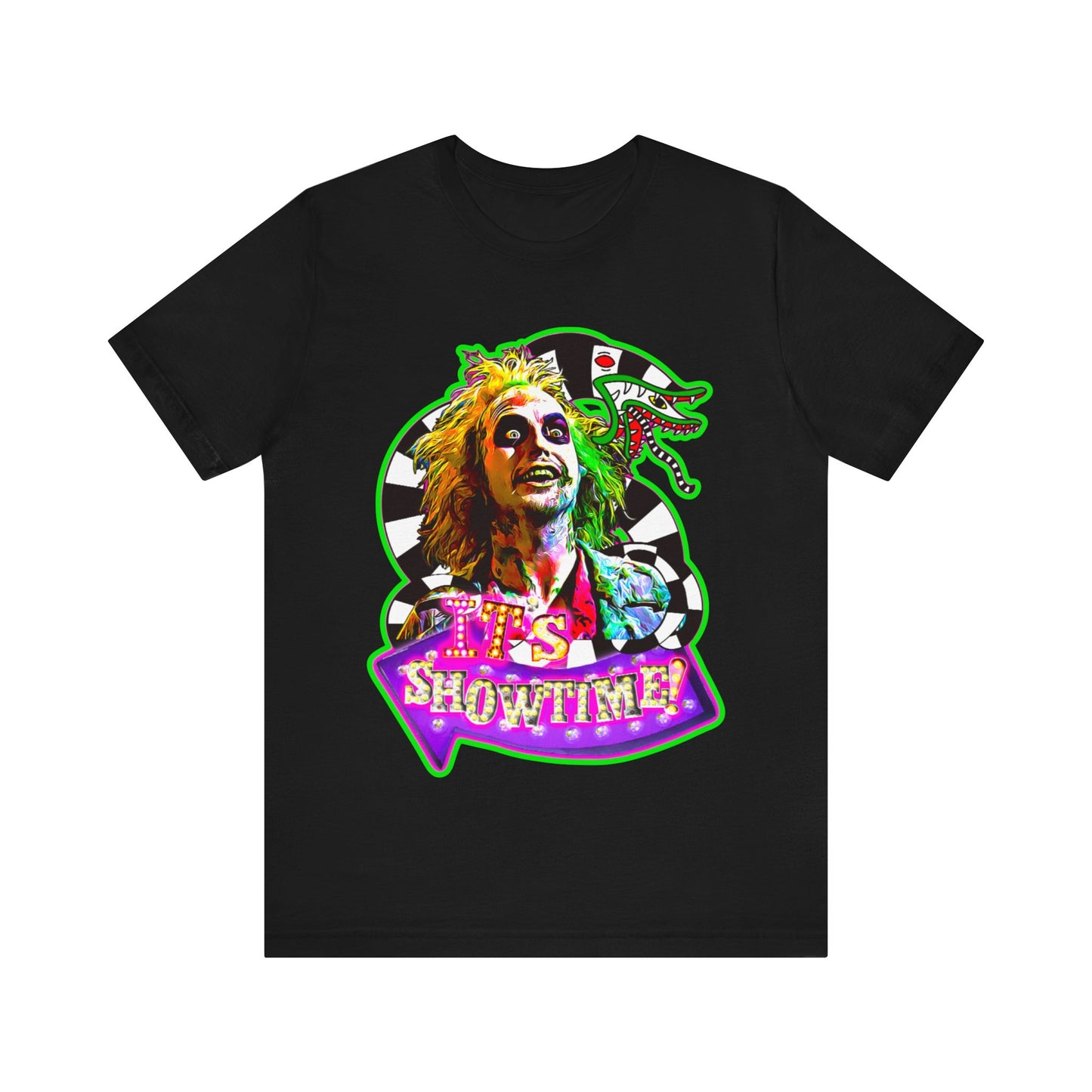 Beetlejuice themed Unisex Jersey Short Sleeve Tee