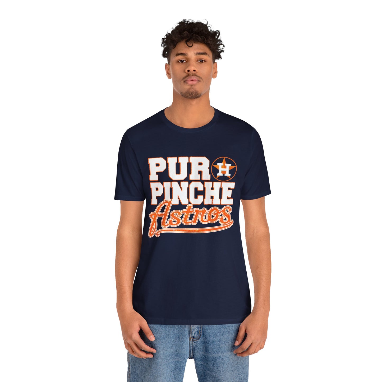 Puro Pinche Astros Houston Unisex Jersey Short Sleeve Tee