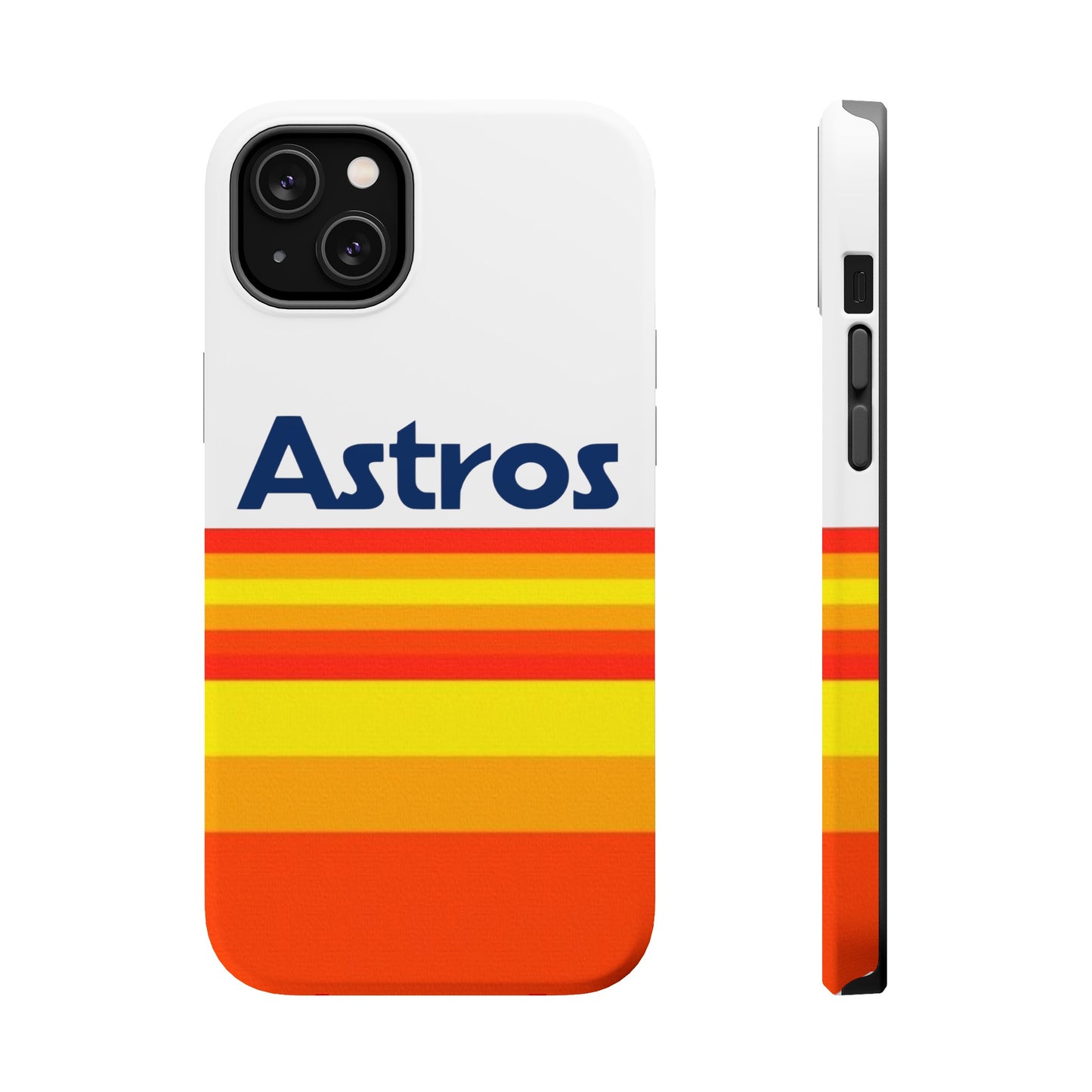 Astros - RETRO - STRIPES - MagSafe Tough Cases