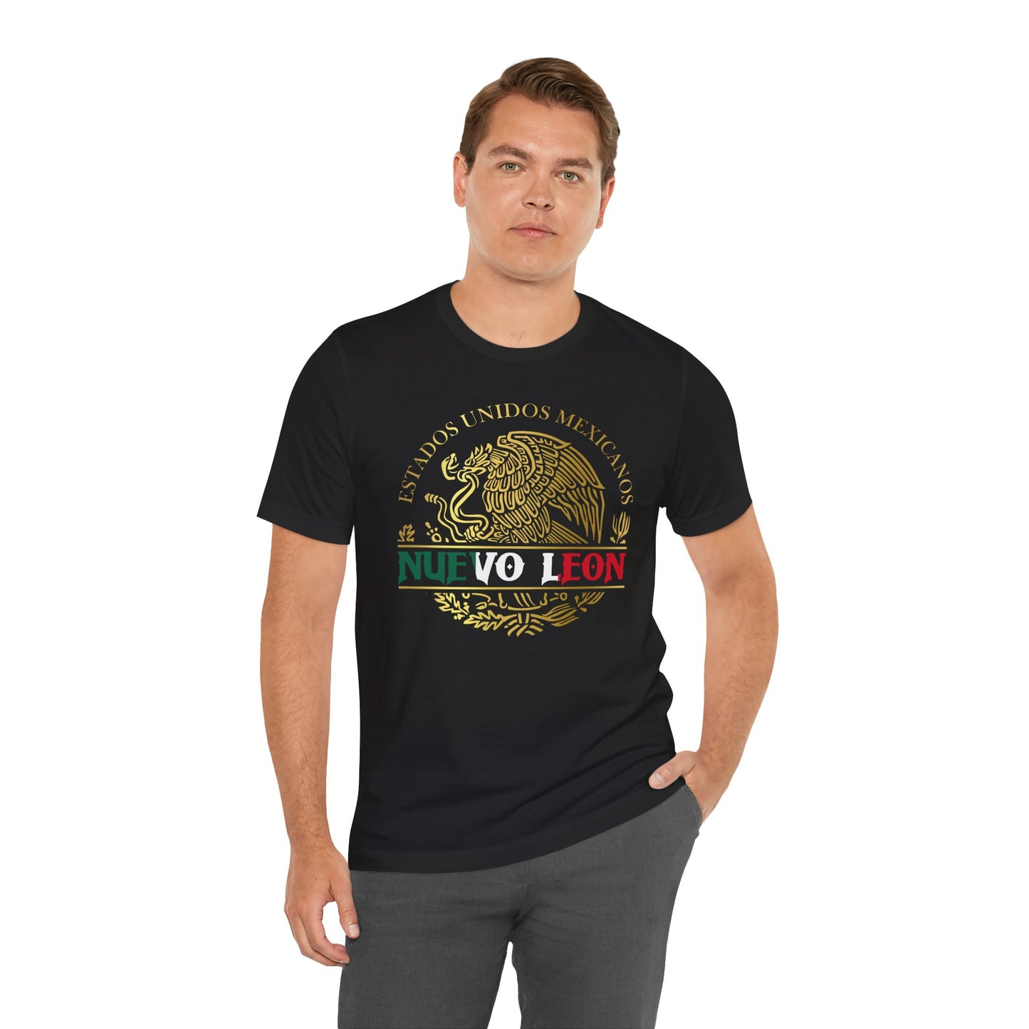 Estados Unidos Mexicanos - Nuevo Leon Unisex Jersey Short Sleeve Tee