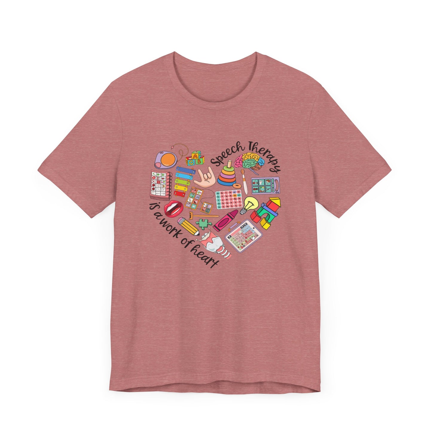 Speech therapy  Houston - Unisex Short Sleeve Tee