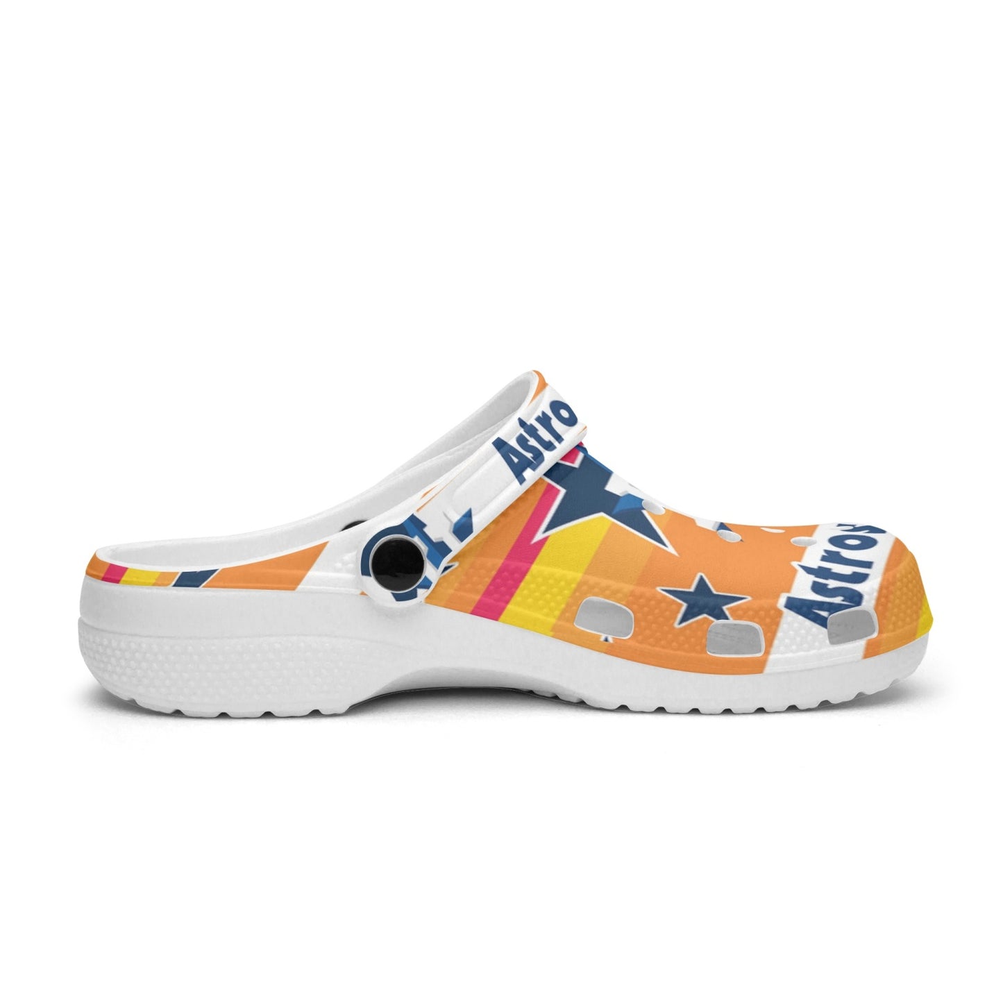 Astros All Over Printed Clogs