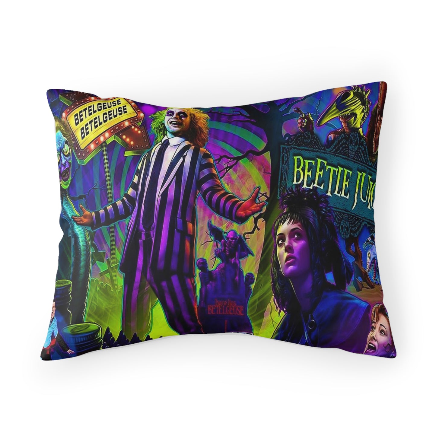 Beetlejuice Pillow Sham