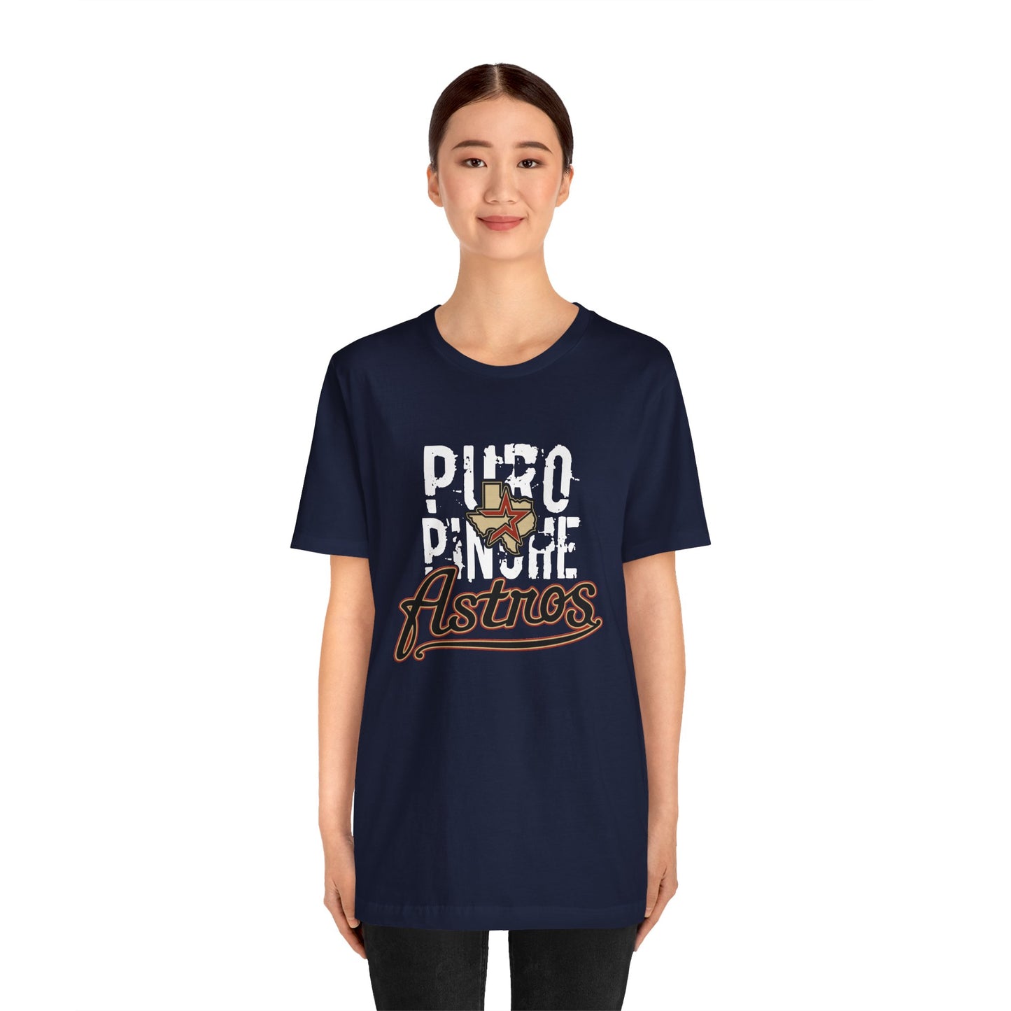 Puro Pinche Astros Unisex Jersey Short Sleeve Tee