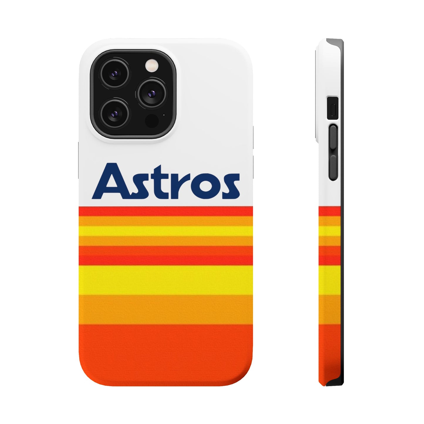 Astros - RETRO - STRIPES - MagSafe Tough Cases