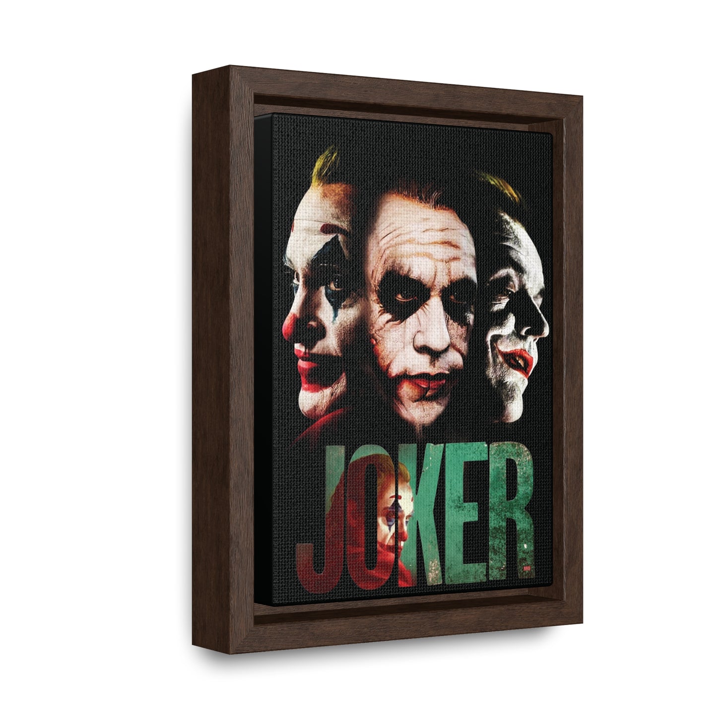 Joker Gallery Canvas Wraps, Vertical Frame