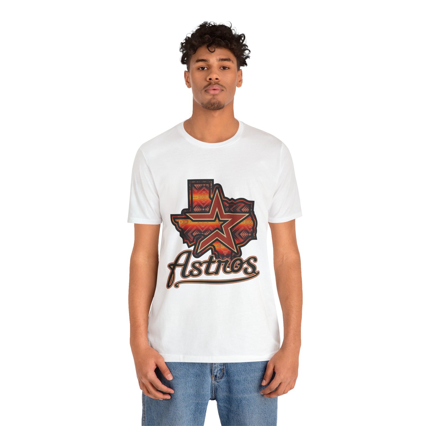 Astros - Texas - Star - Unisex Jersey Short Sleeve Tee