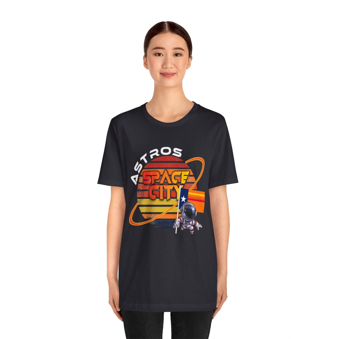 Astros Space City Unisex Jersey Short Sleeve Tee