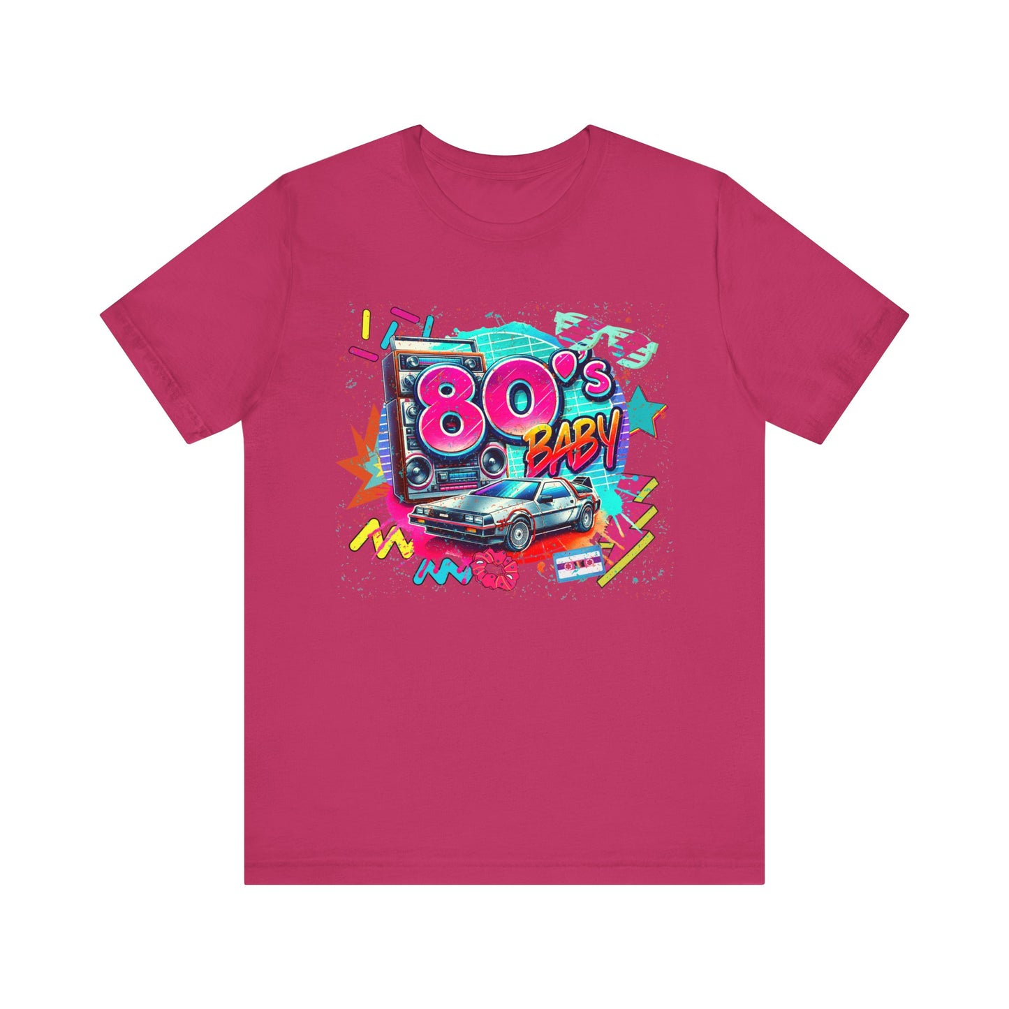 80s baby Unisex Jersey Short Sleeve Tee