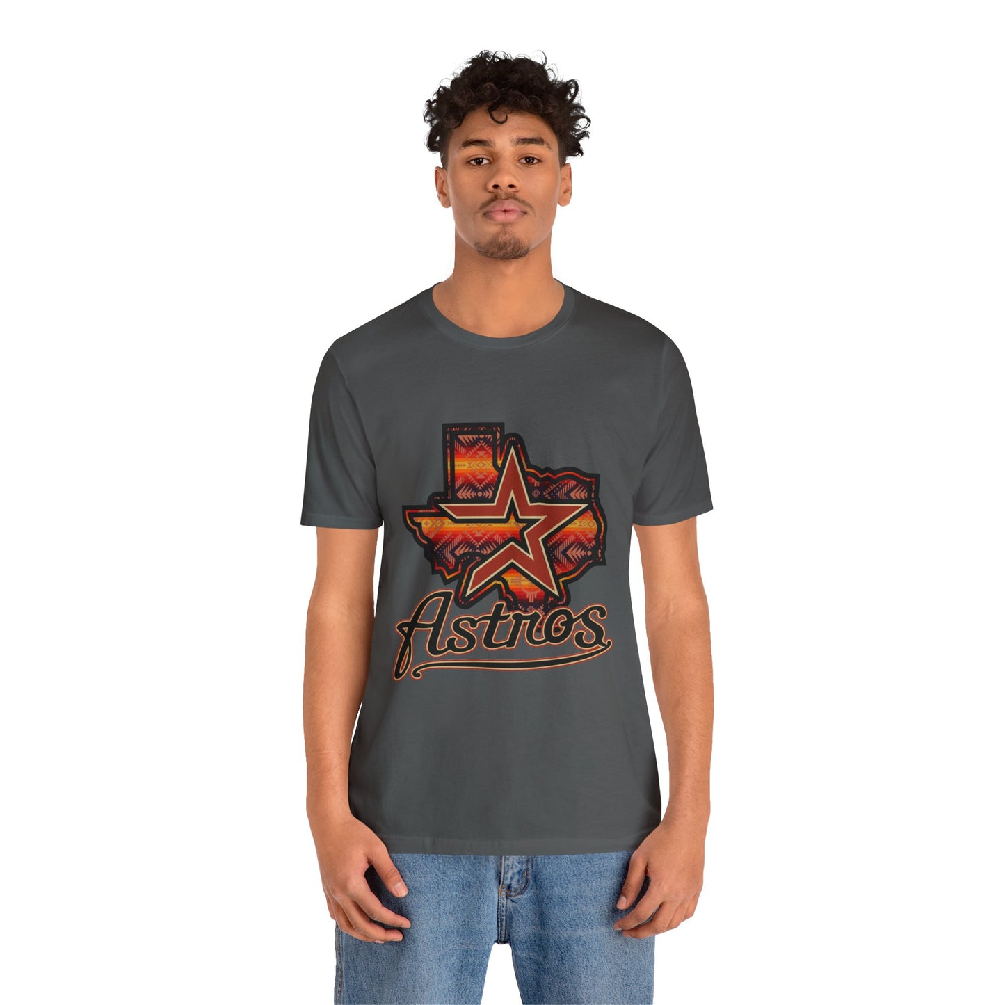 Astros - Texas - Star - Unisex Jersey Short Sleeve Tee