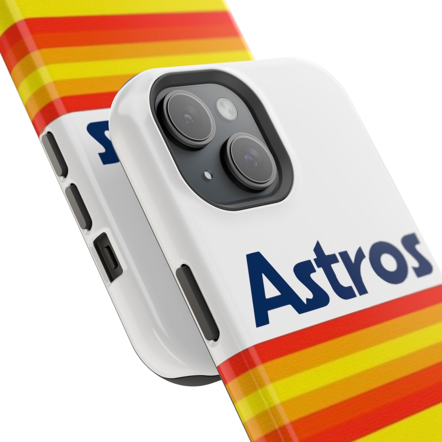 Astros - RETRO - STRIPES - MagSafe Tough Cases