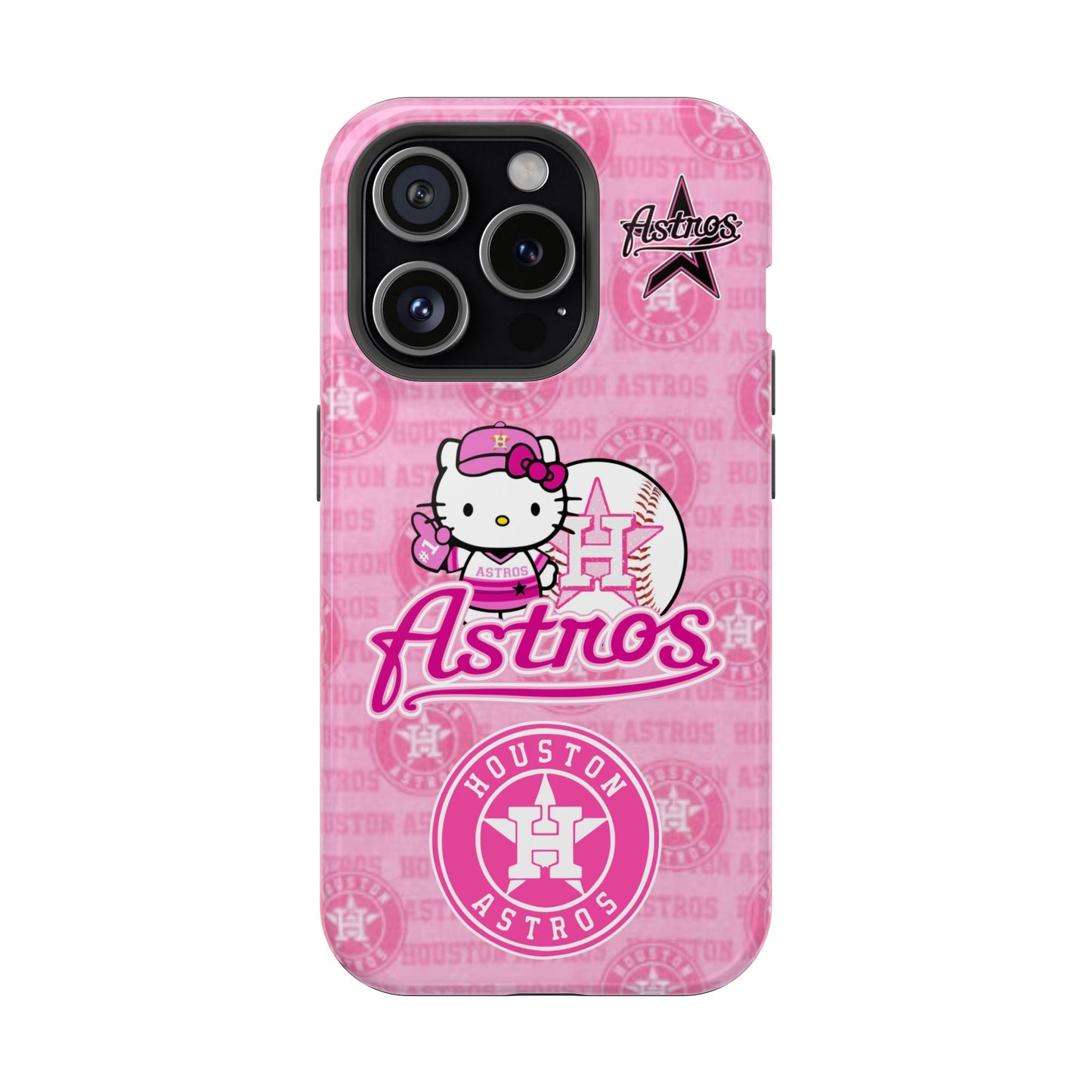 Astros - Pink Kitty - MagSafe Tough Cases