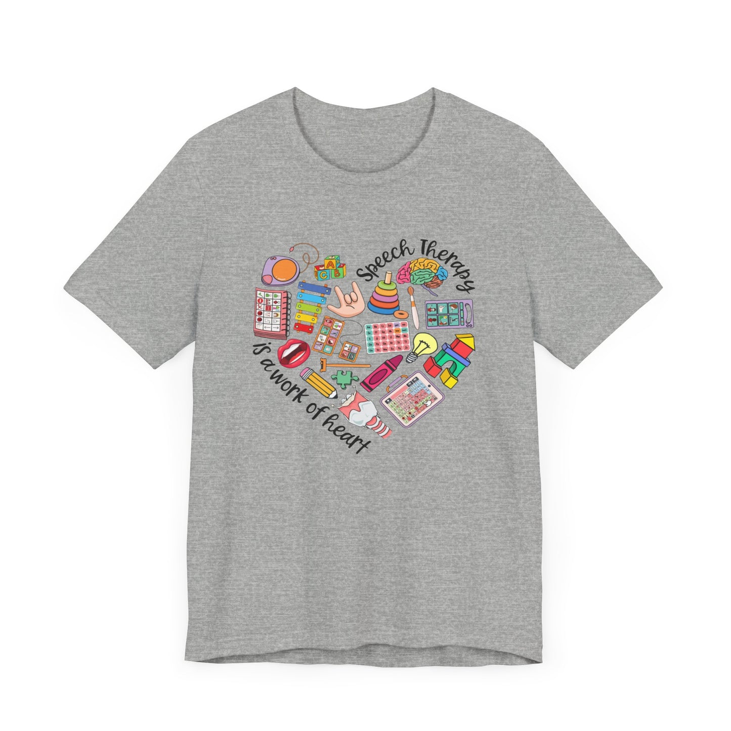 Speech therapy  Houston - Unisex Short Sleeve Tee