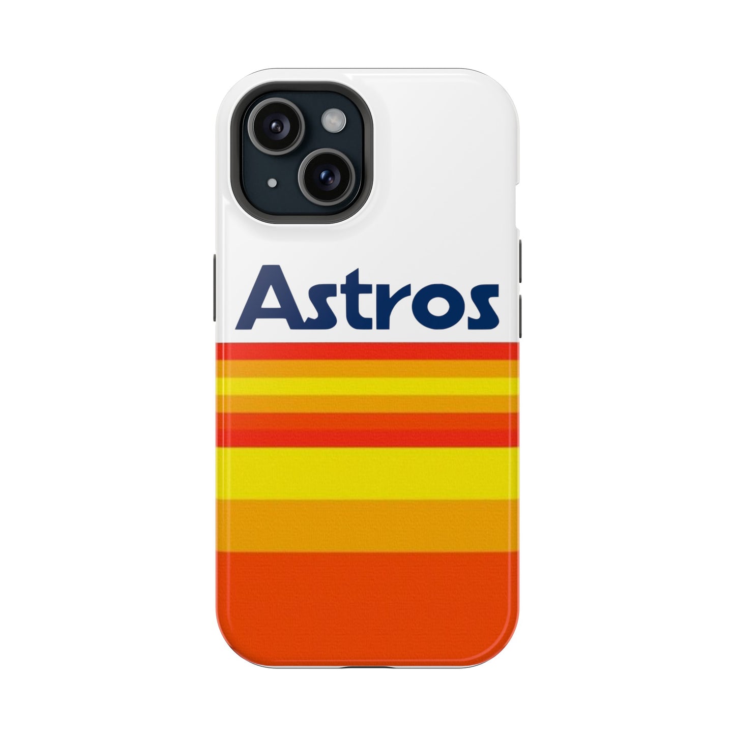 Astros - RETRO - STRIPES - MagSafe Tough Cases