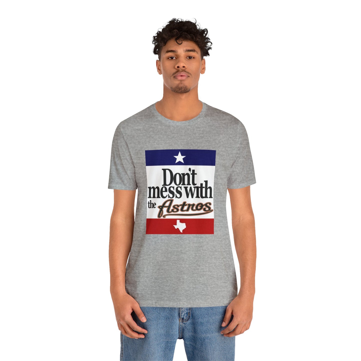 Don't Mess with Texas - Astros Unisex Jersey Short Sleeve Tee