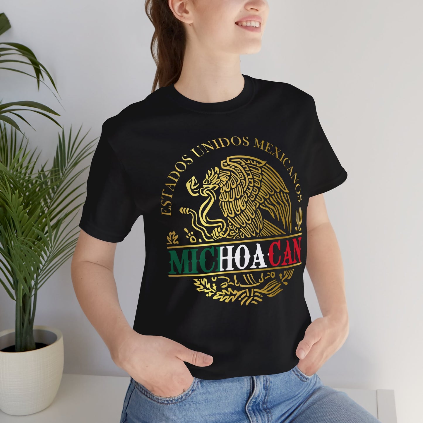 Estados Unidos Mexicanos - Michoacan Unisex Jersey Short Sleeve Tee