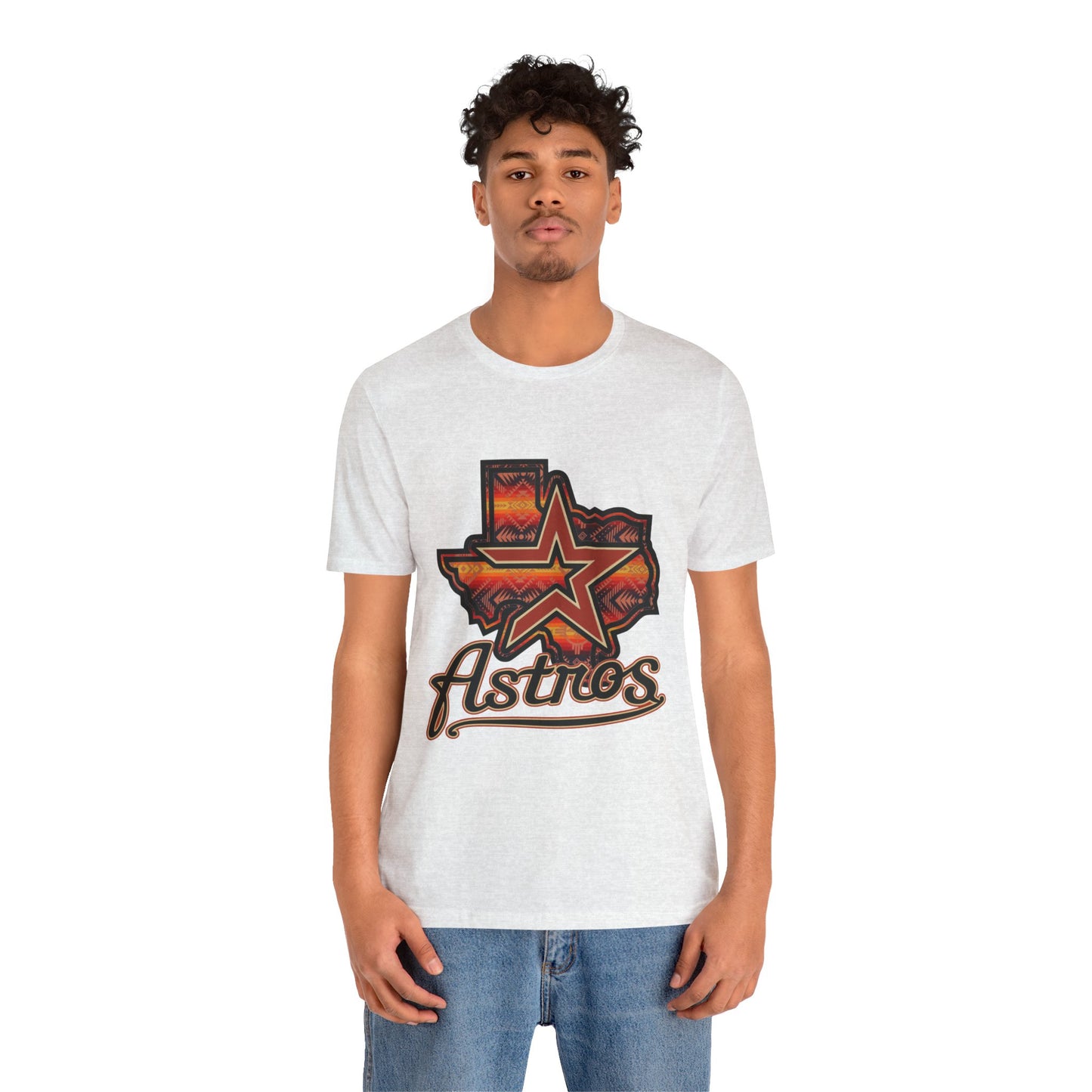 Astros - Texas - Star - Unisex Jersey Short Sleeve Tee