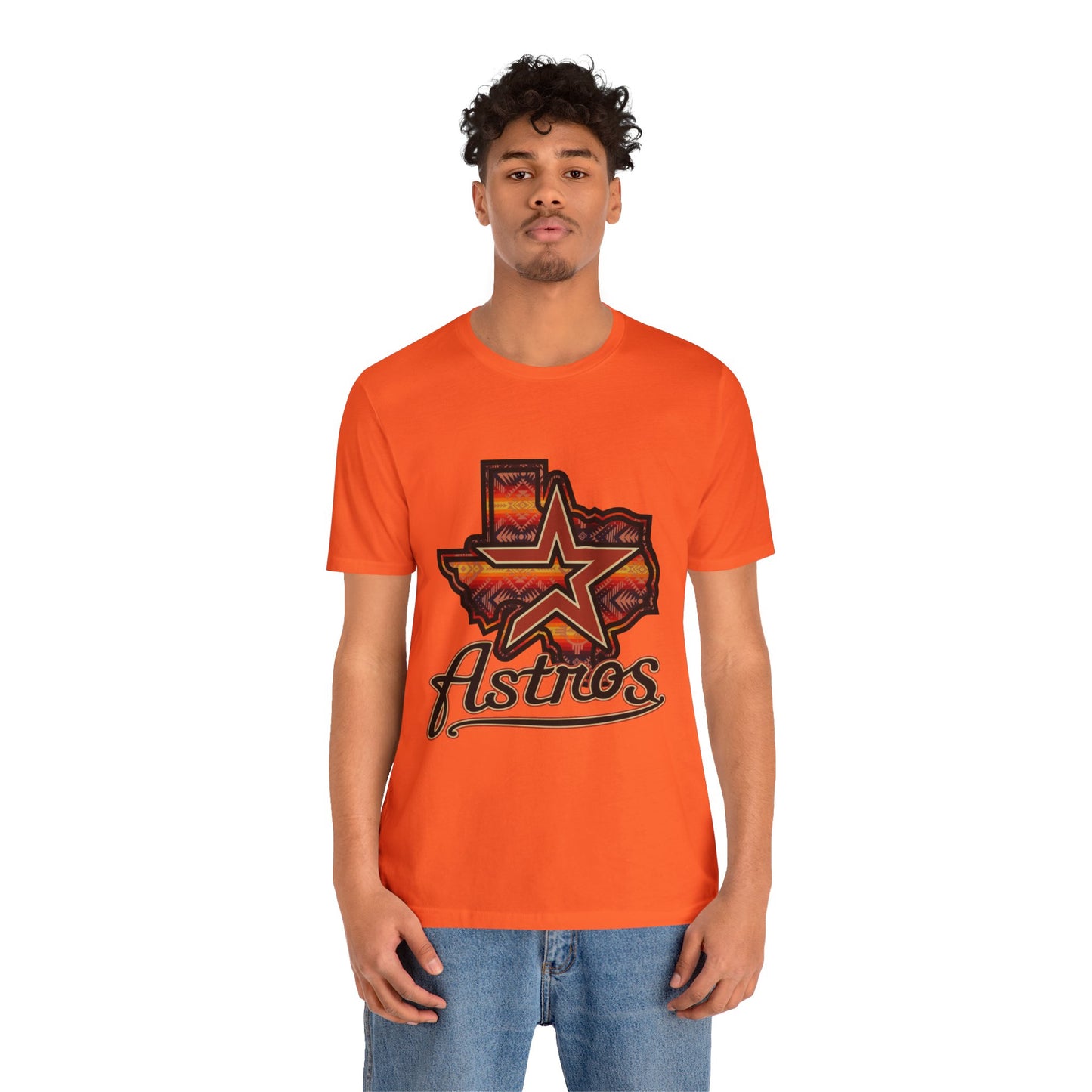 Astros - Texas - Star - Unisex Jersey Short Sleeve Tee