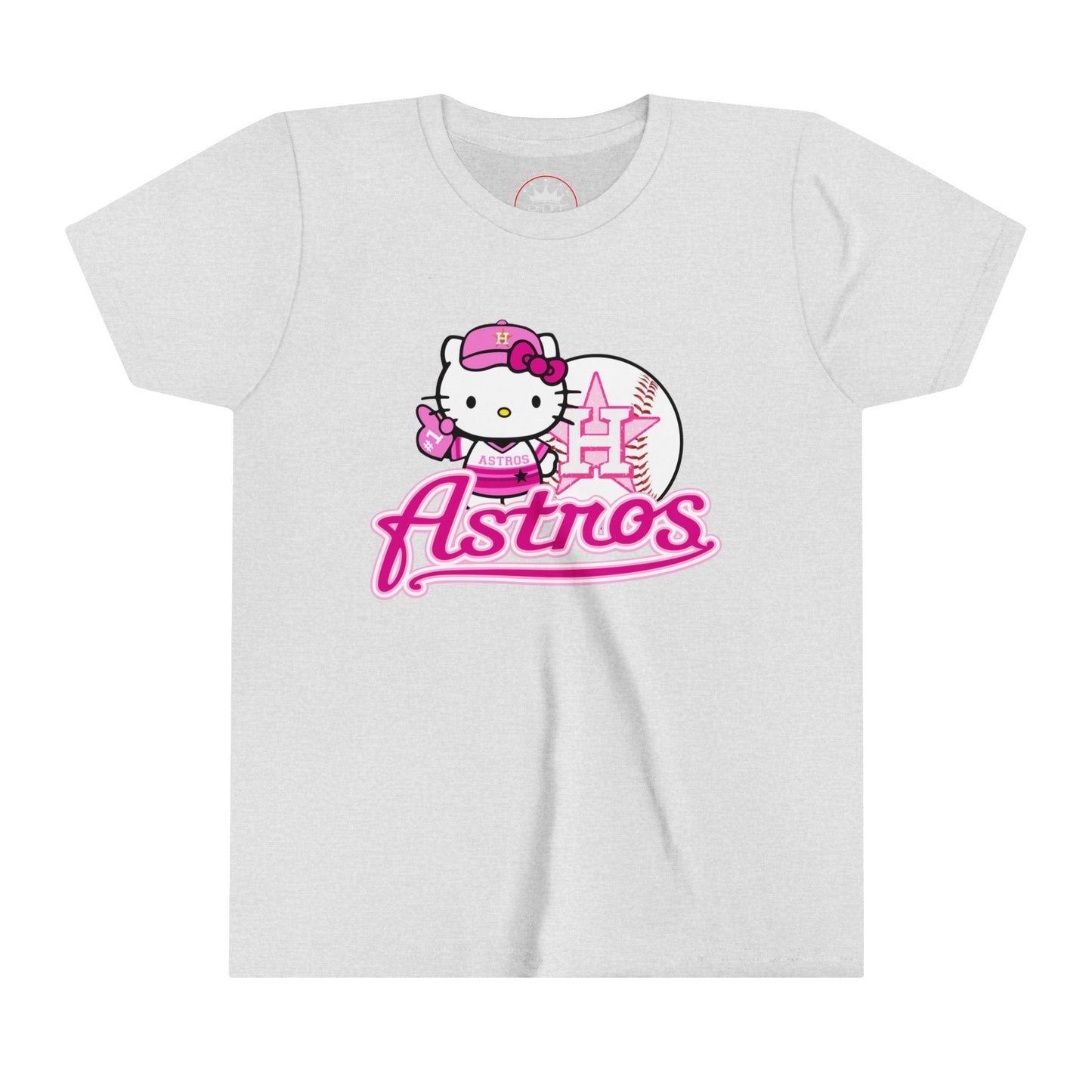 Astros Houston - Kitty Youth Short Sleeve Tee