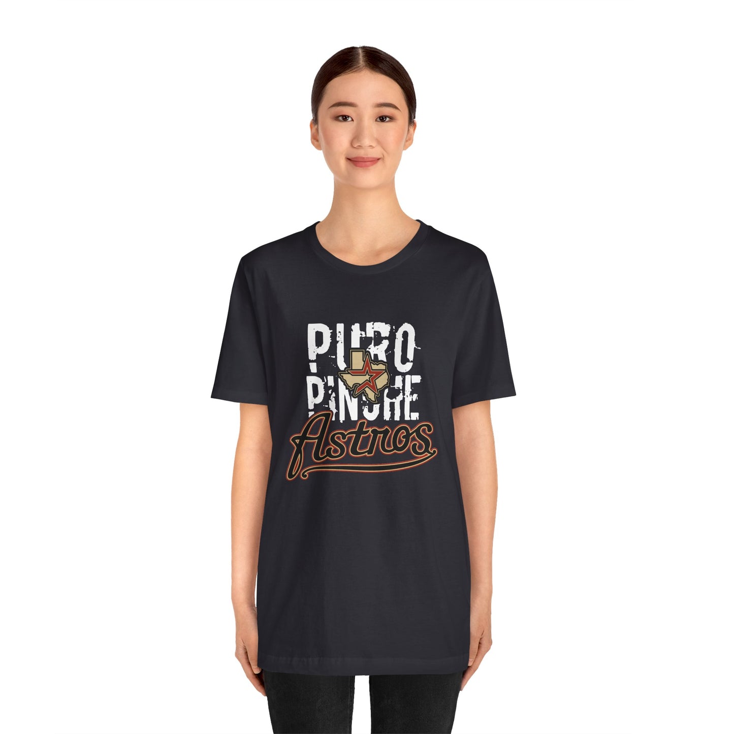 Puro Pinche Astros Unisex Jersey Short Sleeve Tee