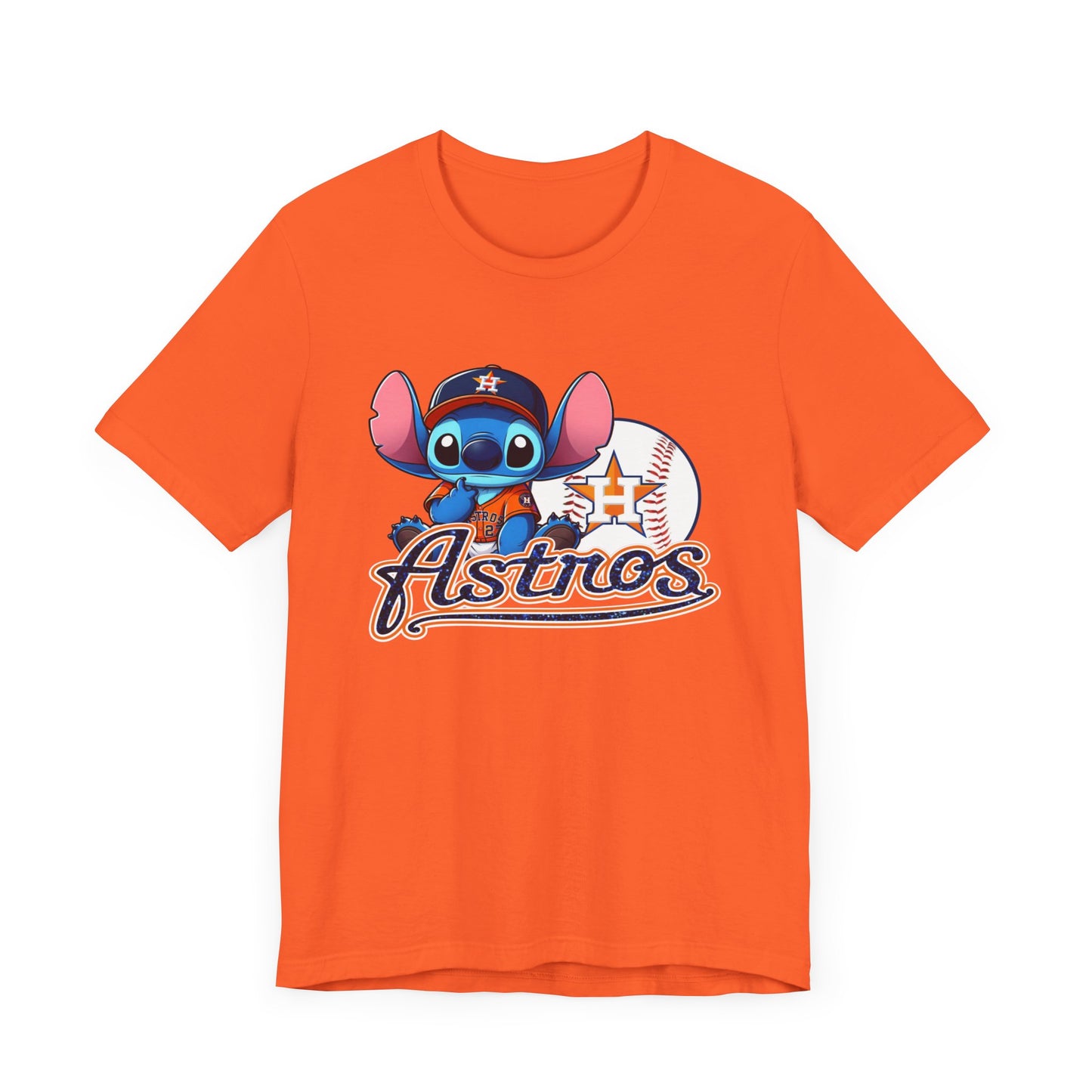 Astros Houston Stitch 2 Unisex Short Sleeve Tee