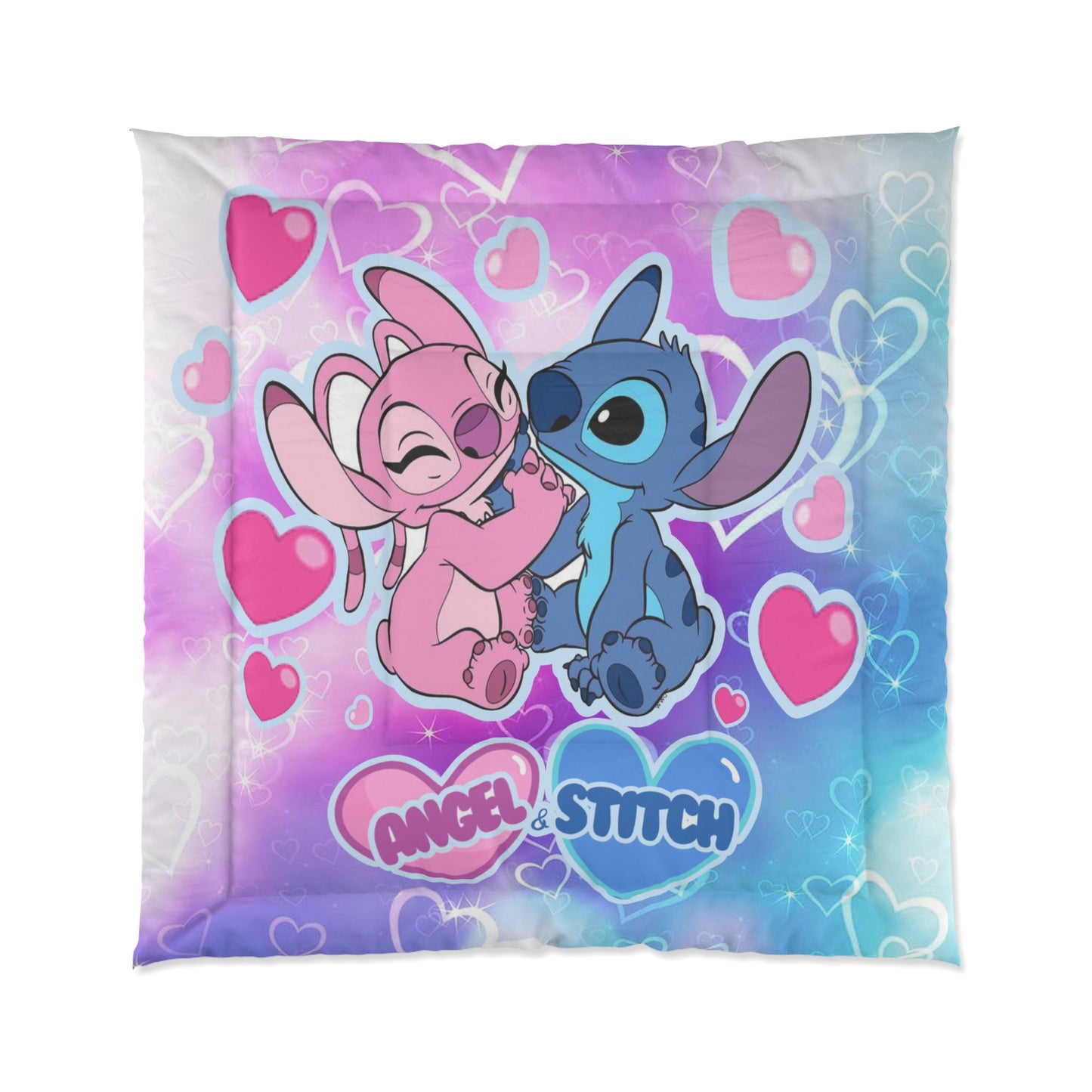 Stitch and Angel Comforter