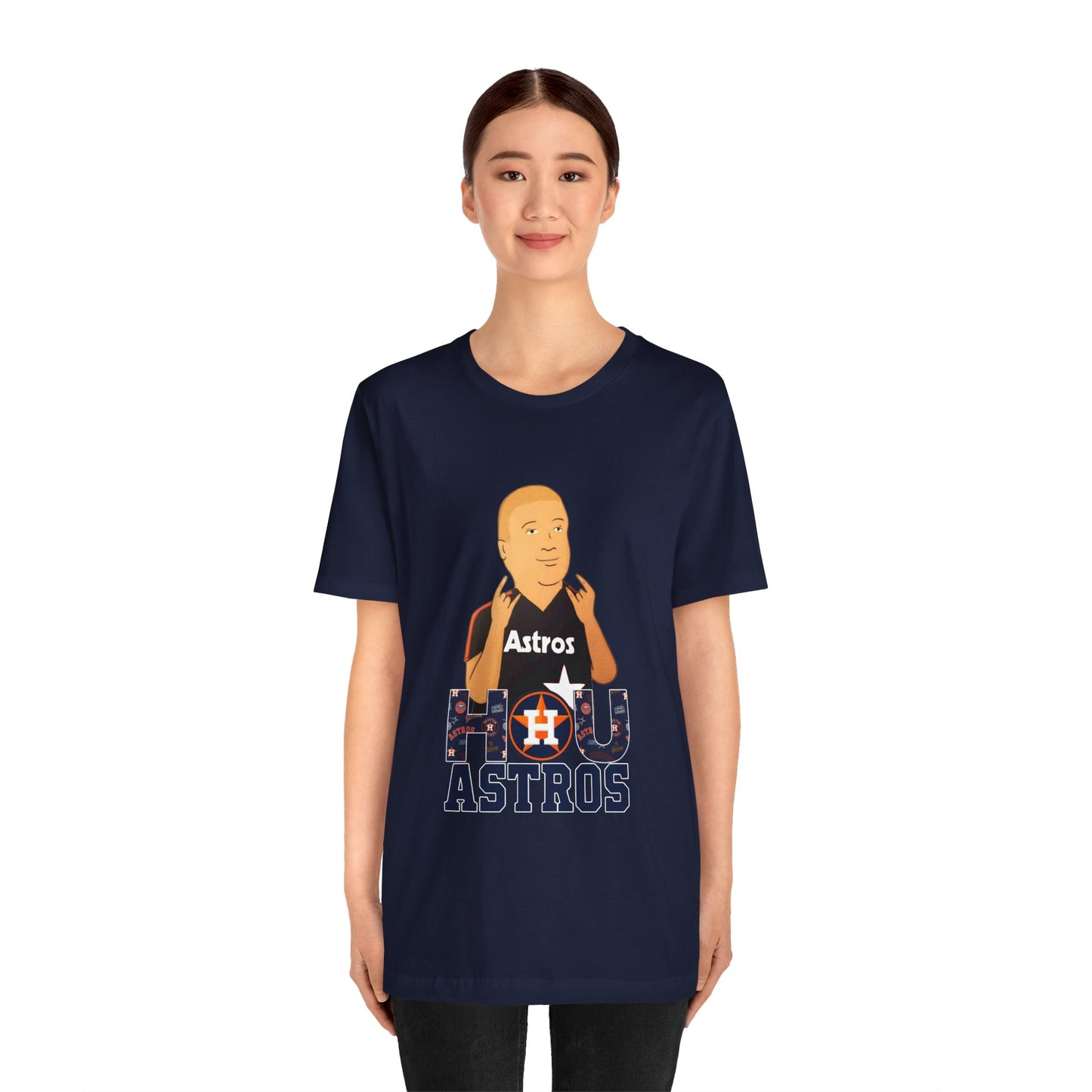 Astros Bobby Hill Houston Unisex Jersey Short Sleeve Tee