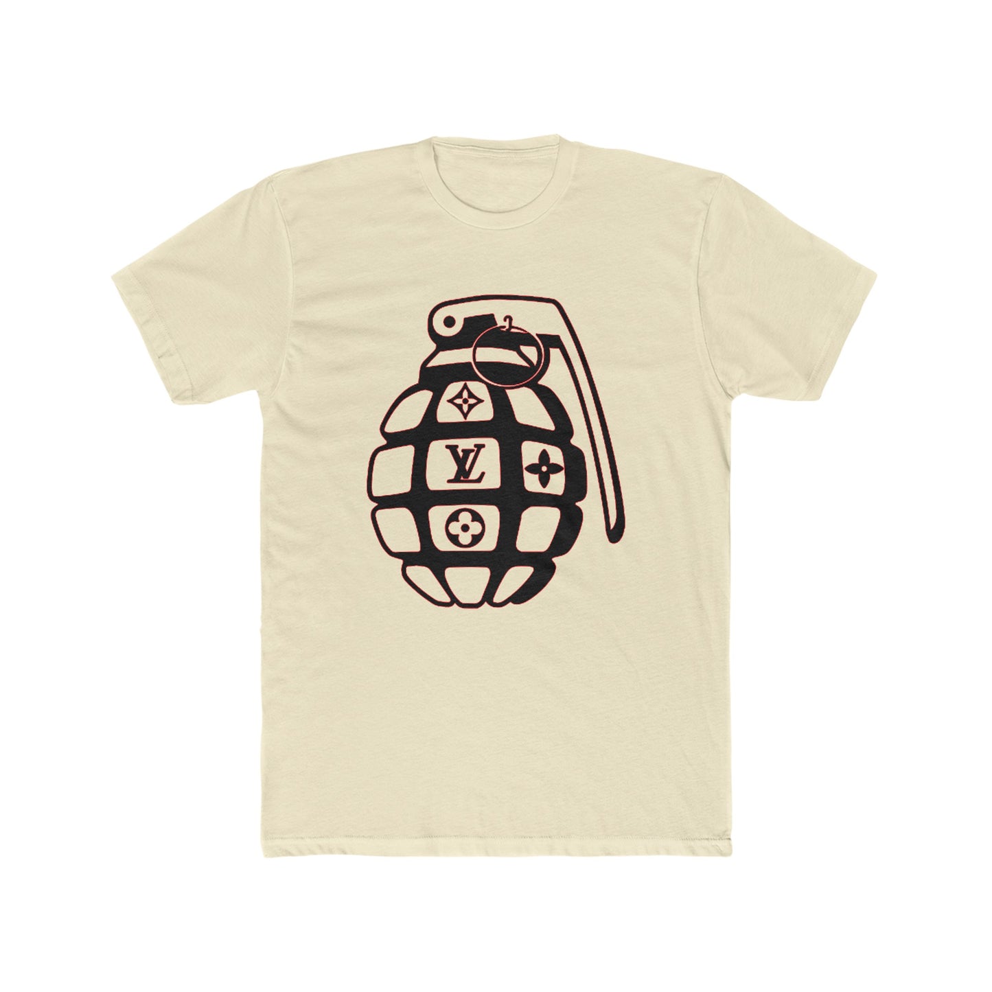 LV grenade Men's Cotton Crew Tee