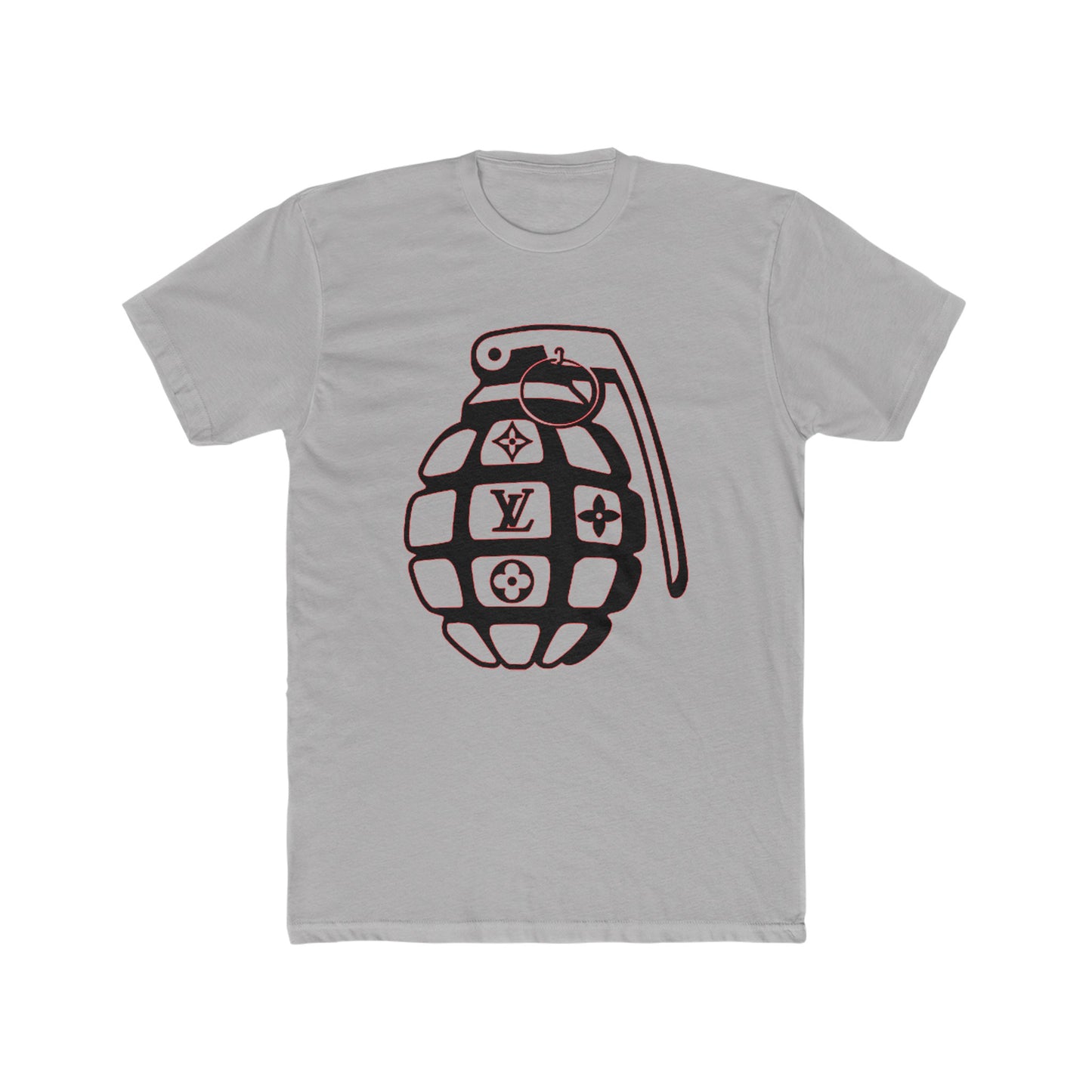 LV grenade Men's Cotton Crew Tee