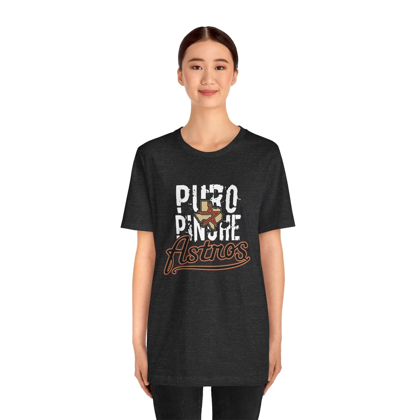 Puro Pinche Astros Unisex Jersey Short Sleeve Tee