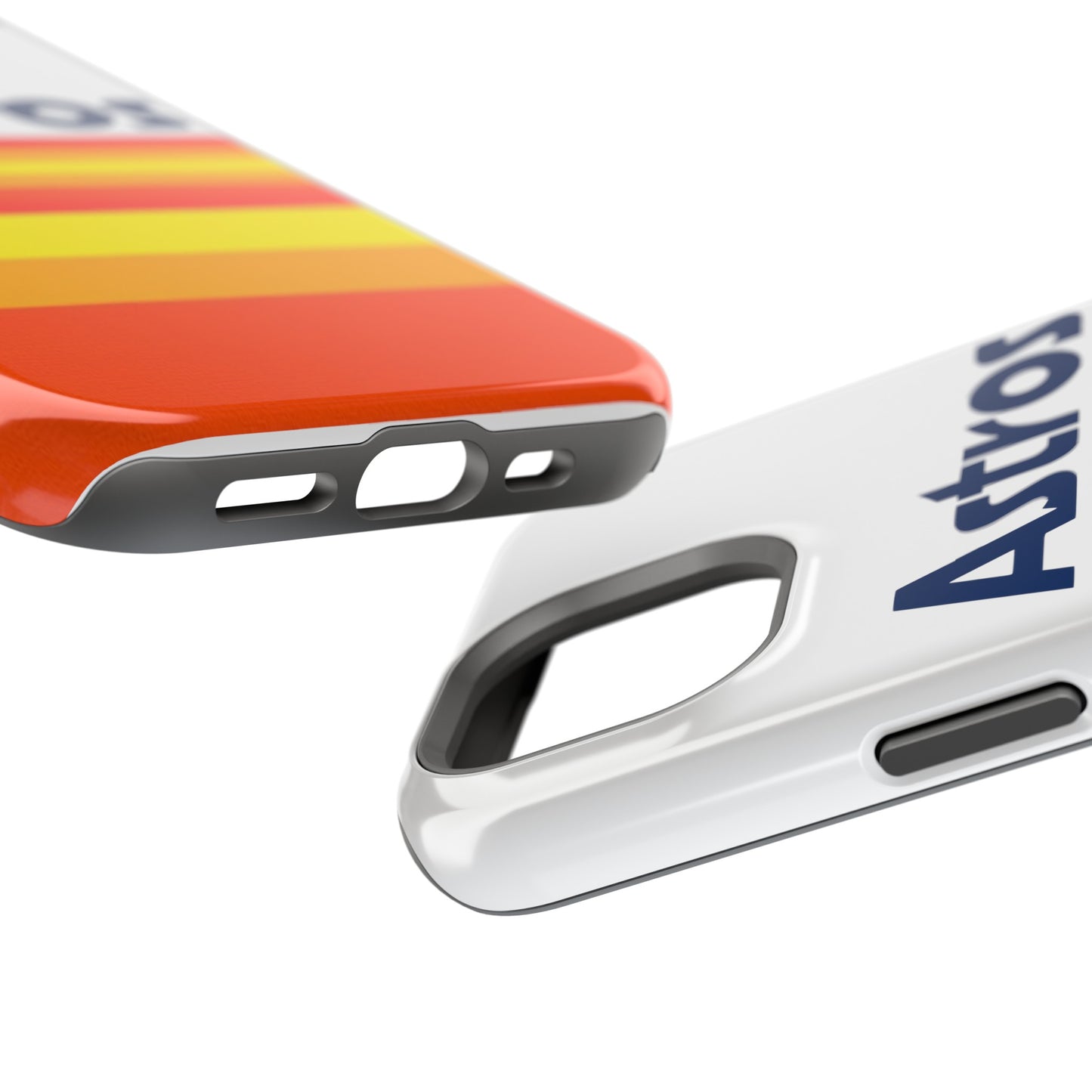 Astros - RETRO - STRIPES - MagSafe Tough Cases