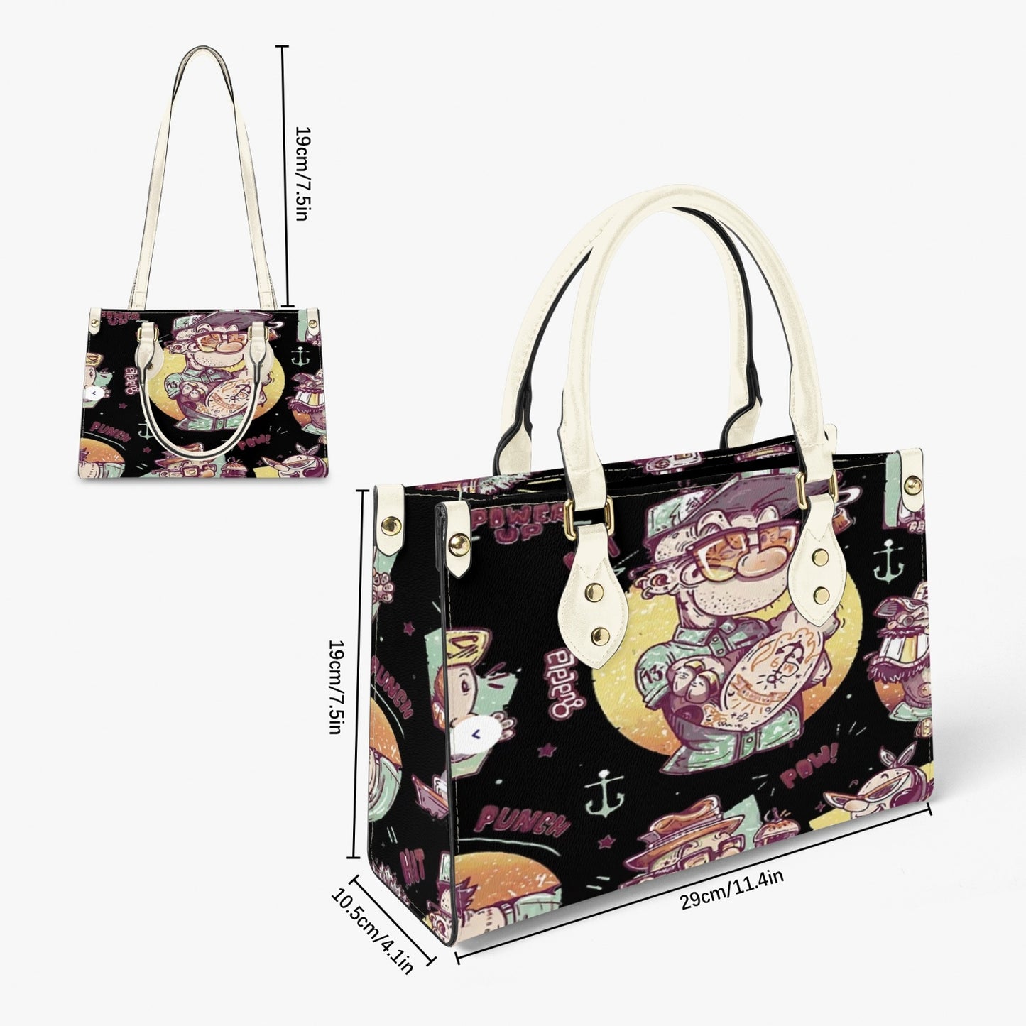 Popeye Vintage Women's Tote Bag - Long Strap