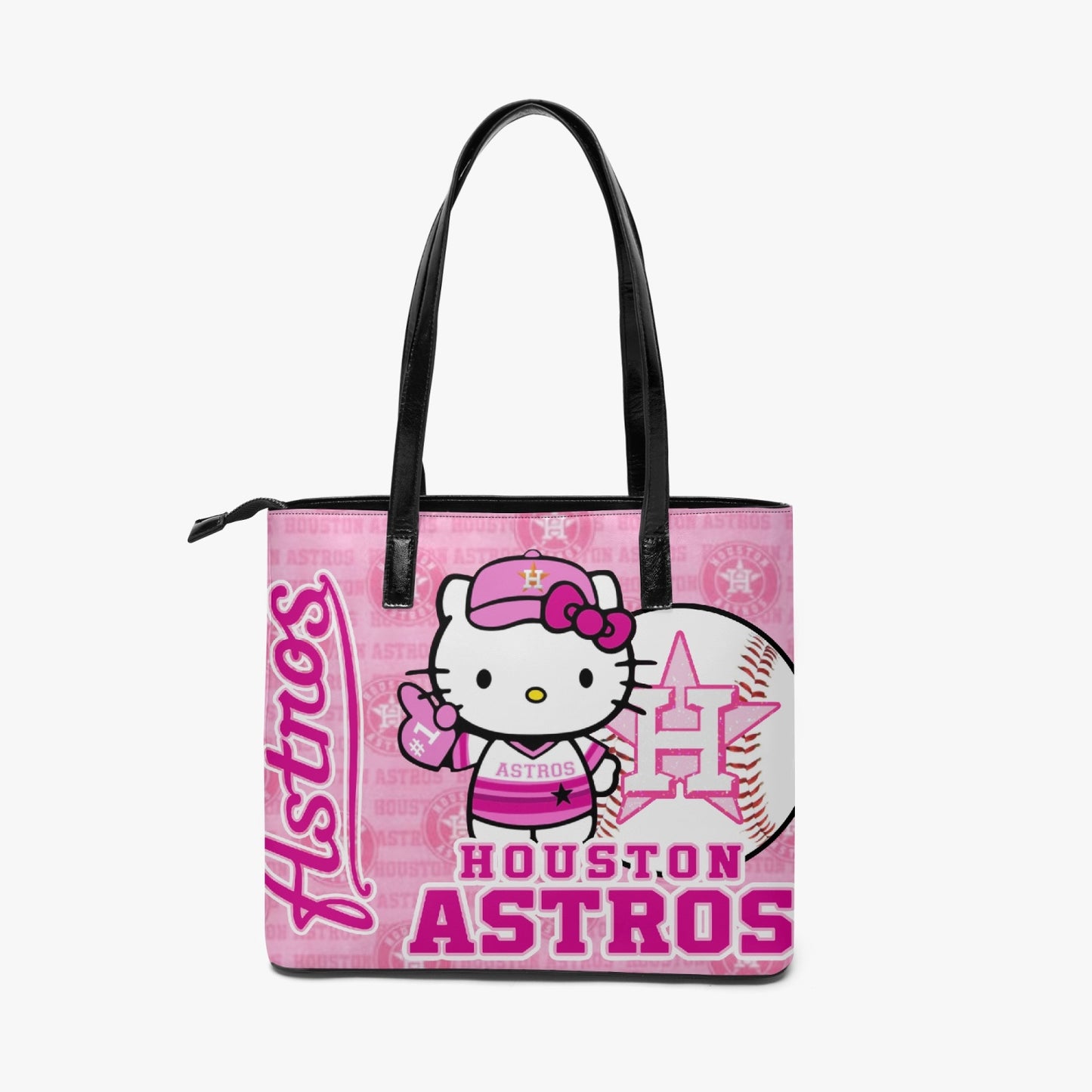 Astros - Houston - Kitty Tote Purse with Zipper