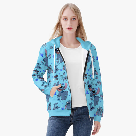 STITCH Full Zip Up Hoodie