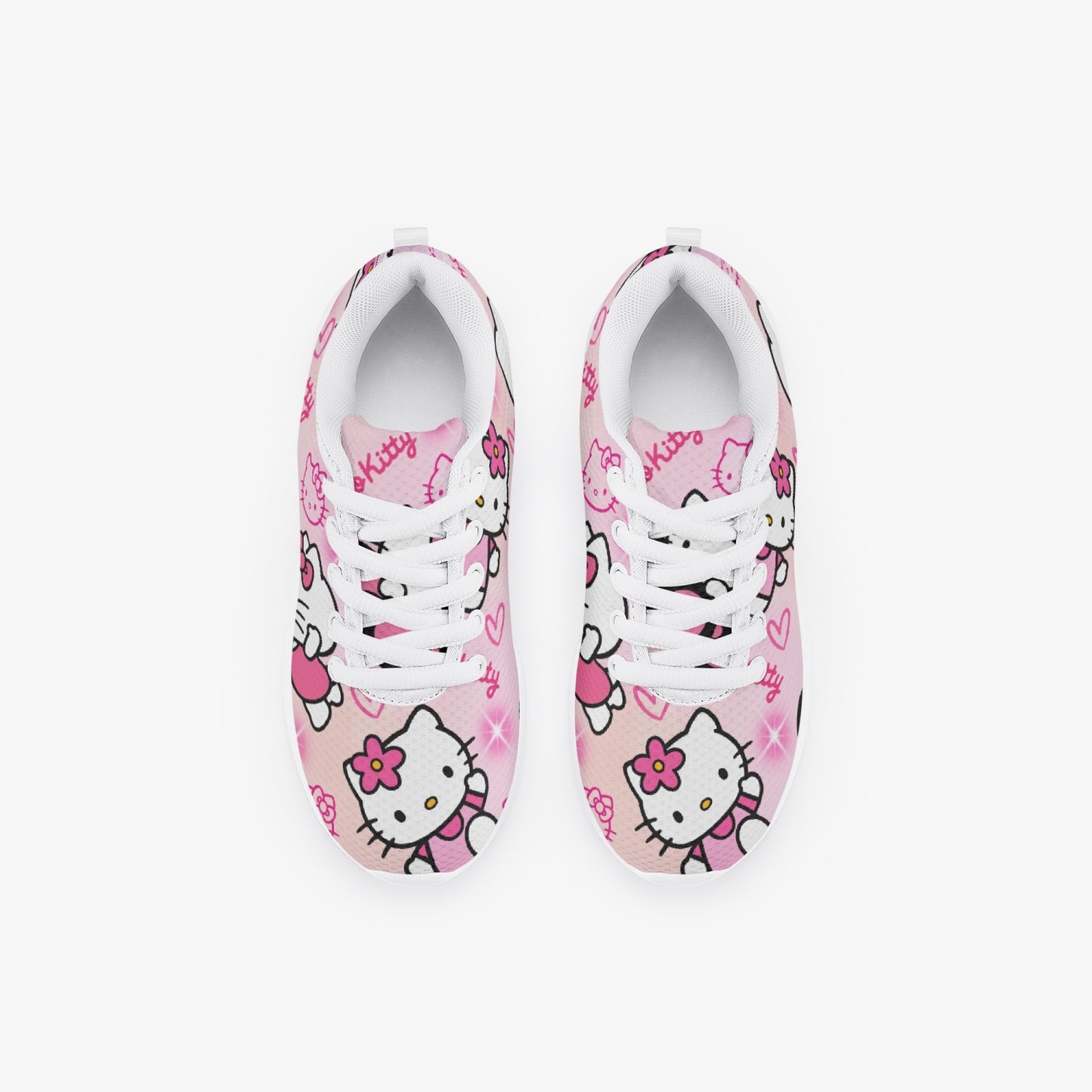 Pink kitty Kid’s Running Shoes