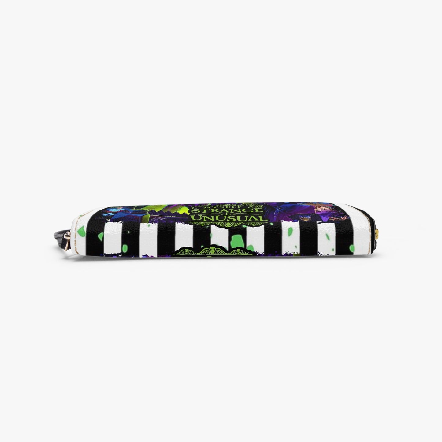 Beetlejuice Leather Wristlet Clutch Wallet