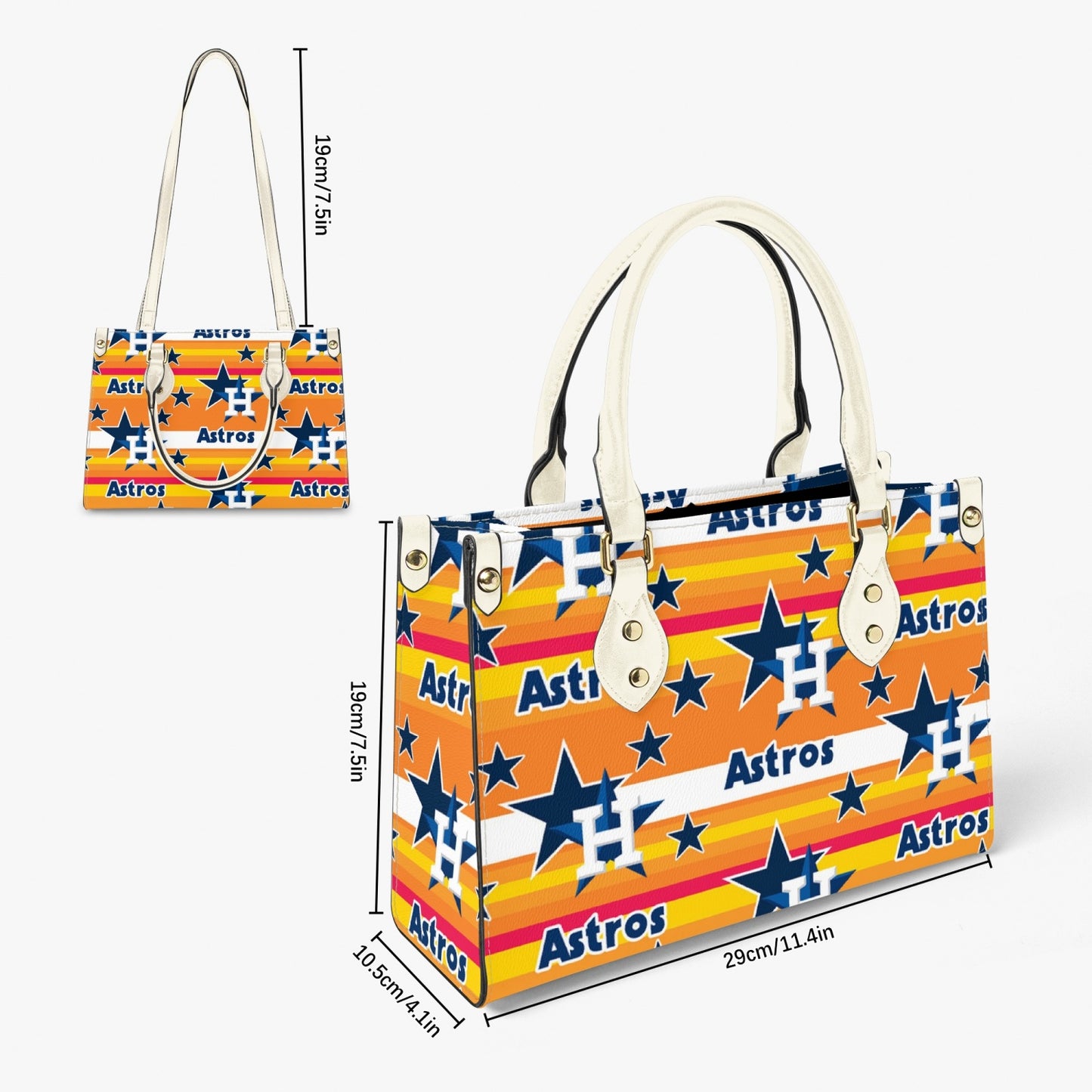 Astros Houston - Purse with handles and long Strap