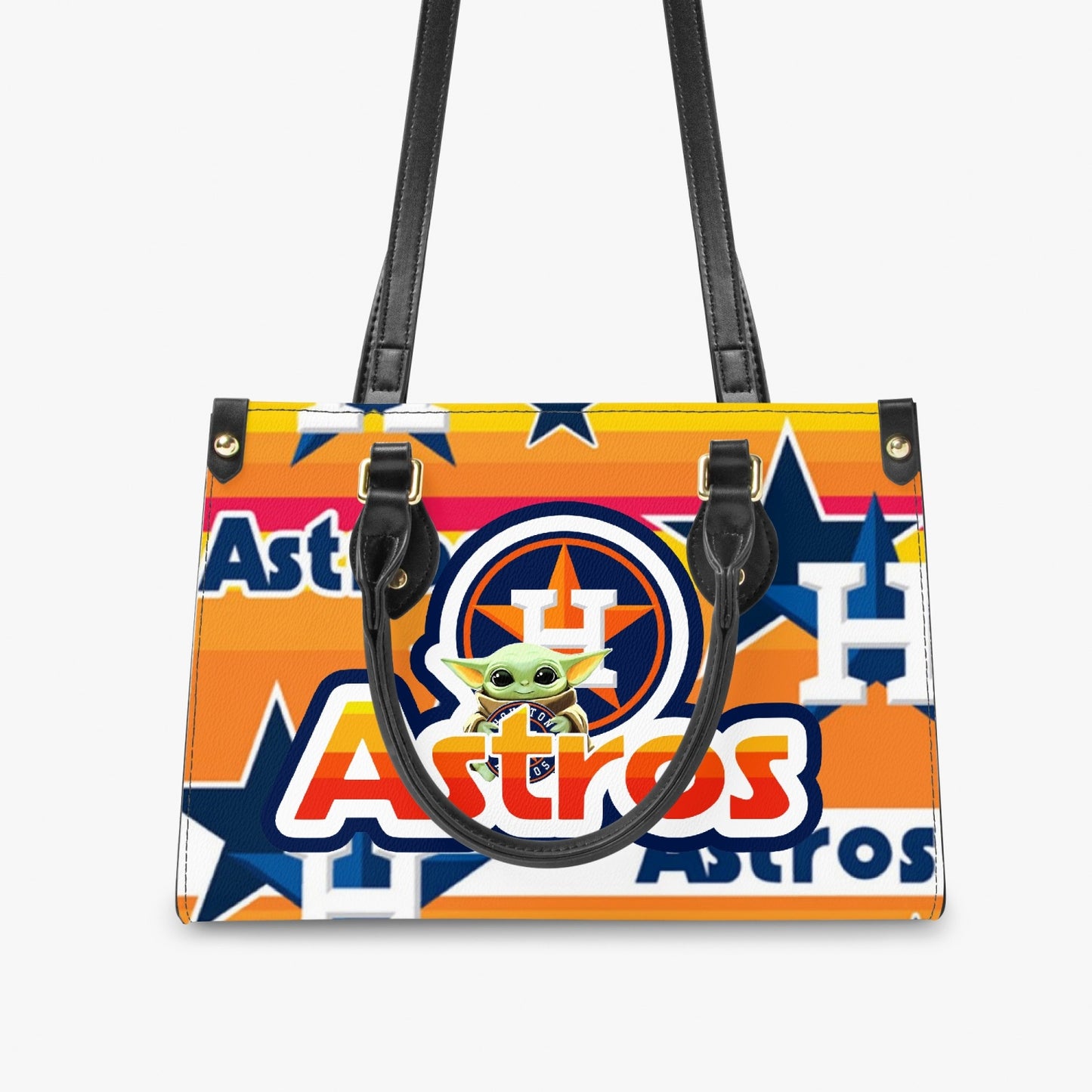 Astros baby Yoda Women's Tote Bag - Long Strap