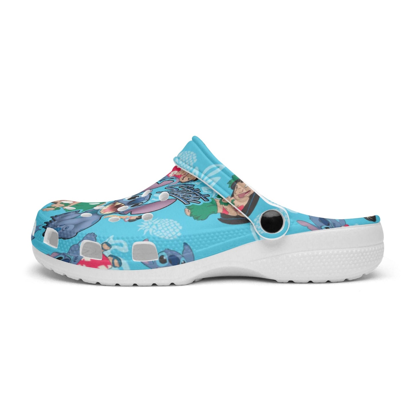 Stitch All Over Printed Clogs