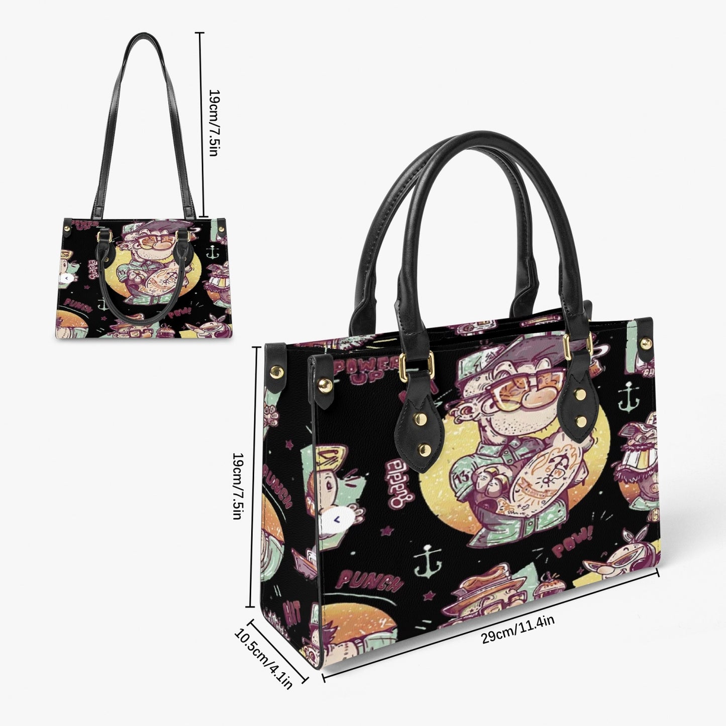 Popeye Vintage Women's Tote Bag - Long Strap