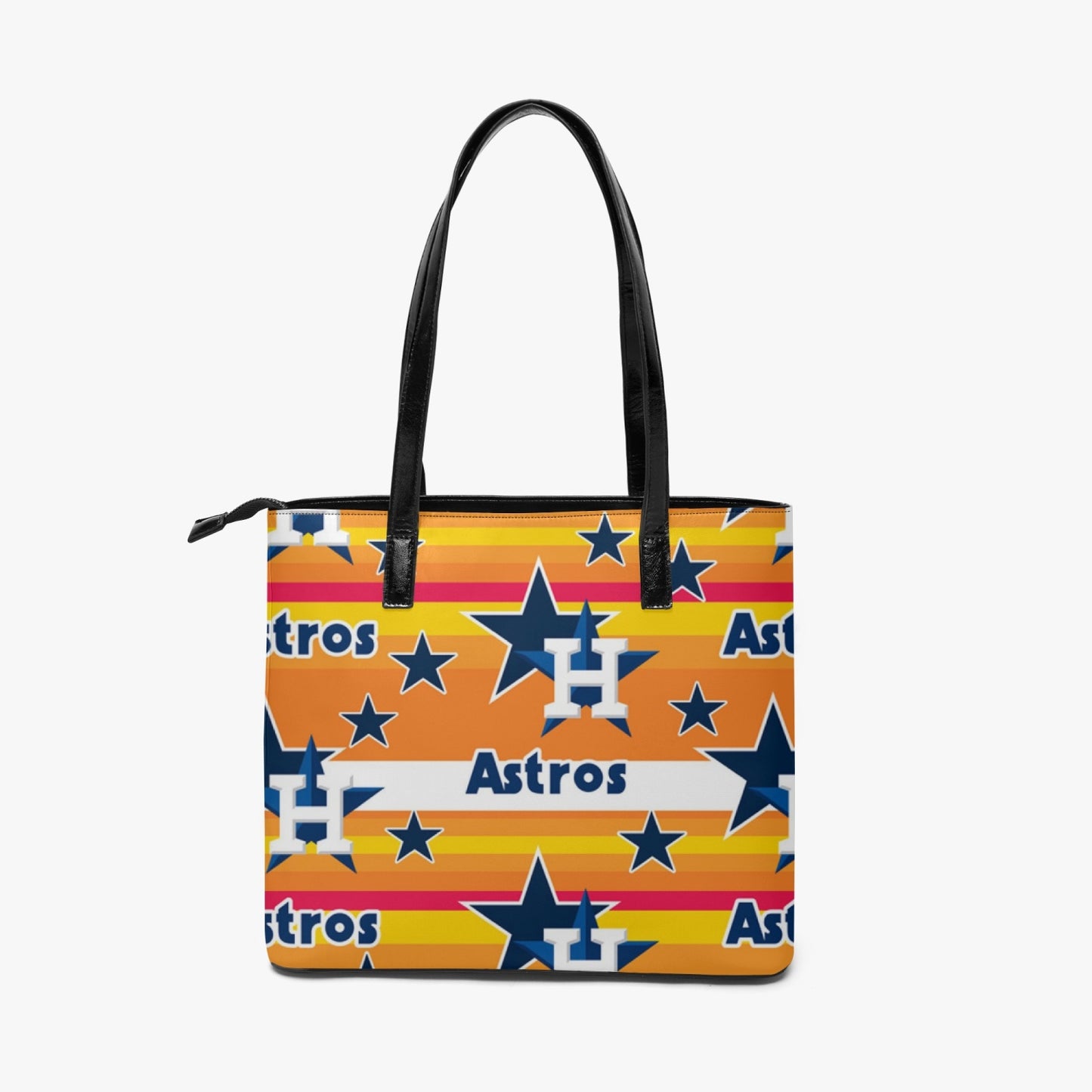 Astros Tote Purse with Zipper