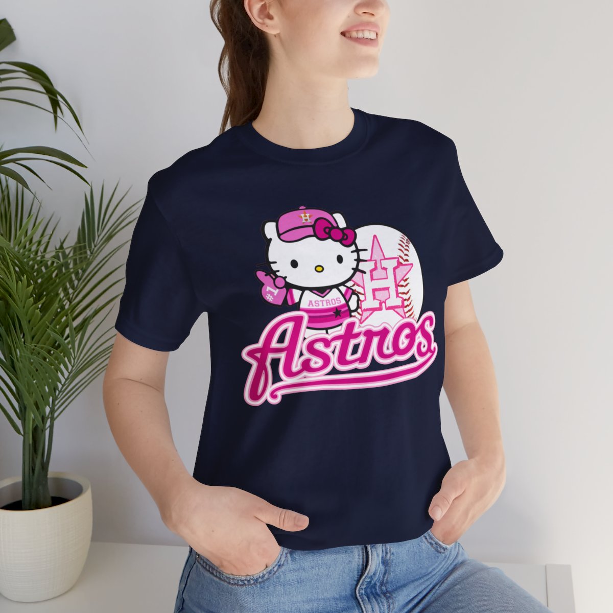 Kitty -  Astros - Houston - Pink - PNG download