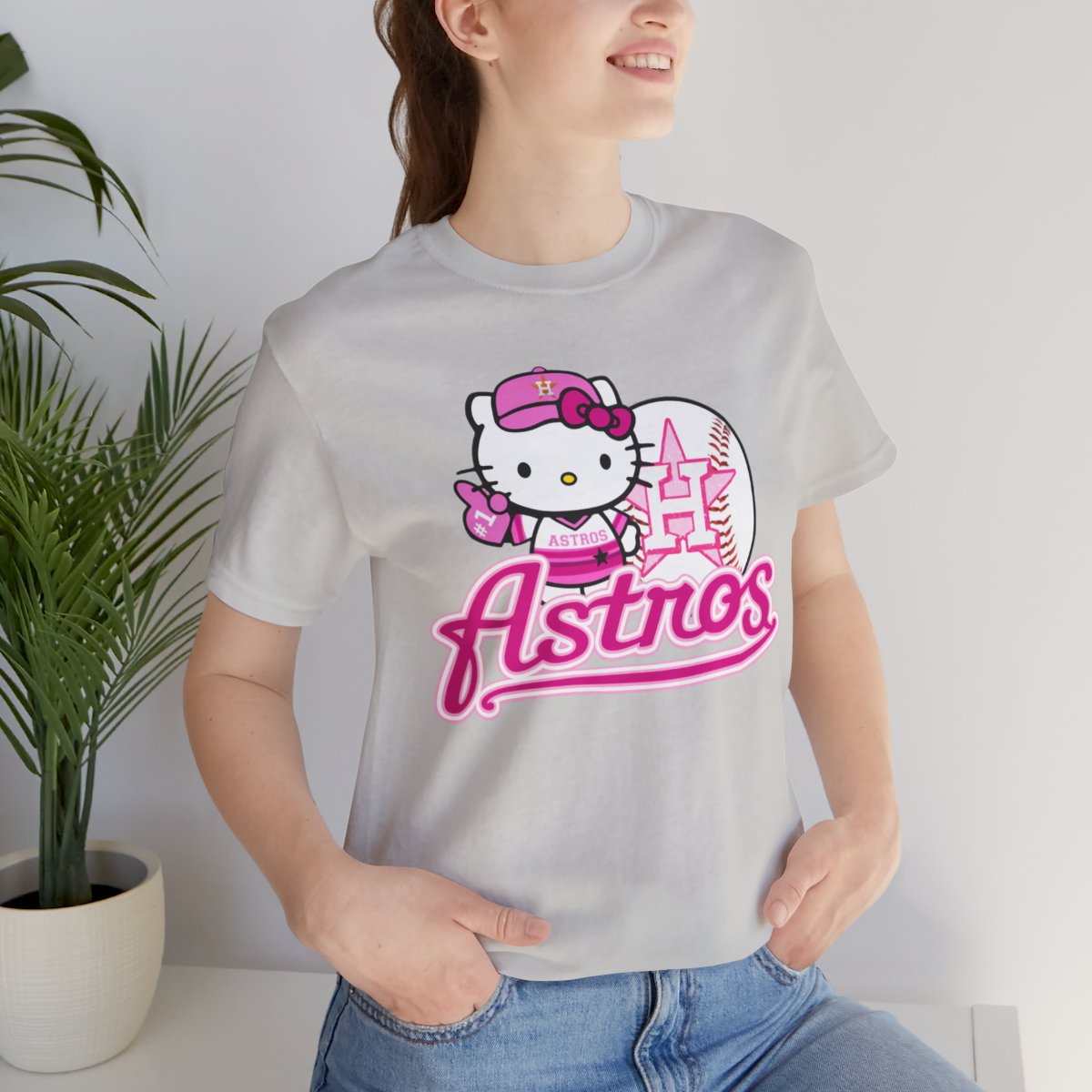 Kitty -  Astros - Houston - Pink - PNG download